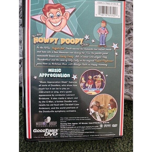Howdy Doody - Vol. 1: Music Appreciation (DVD, 2005), New Sealed DVD Live Action - Picture 3 of 5